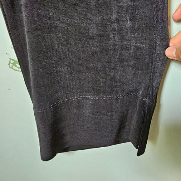 EUC VINTAGE LINDEN HILL BLACK SLINKY SOFT STRAIGHT PANTS SIZE M - Picture 14 of 16